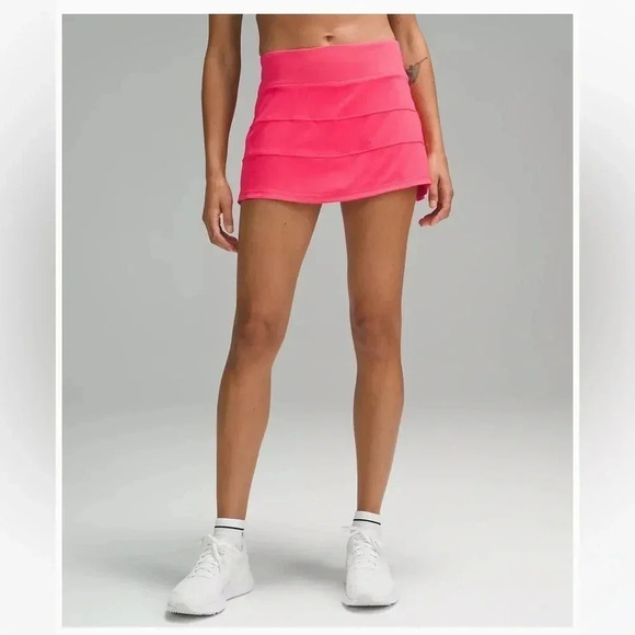 Lululemon Pace Rival  skirt size 12 in pink - Picture 2 of 7